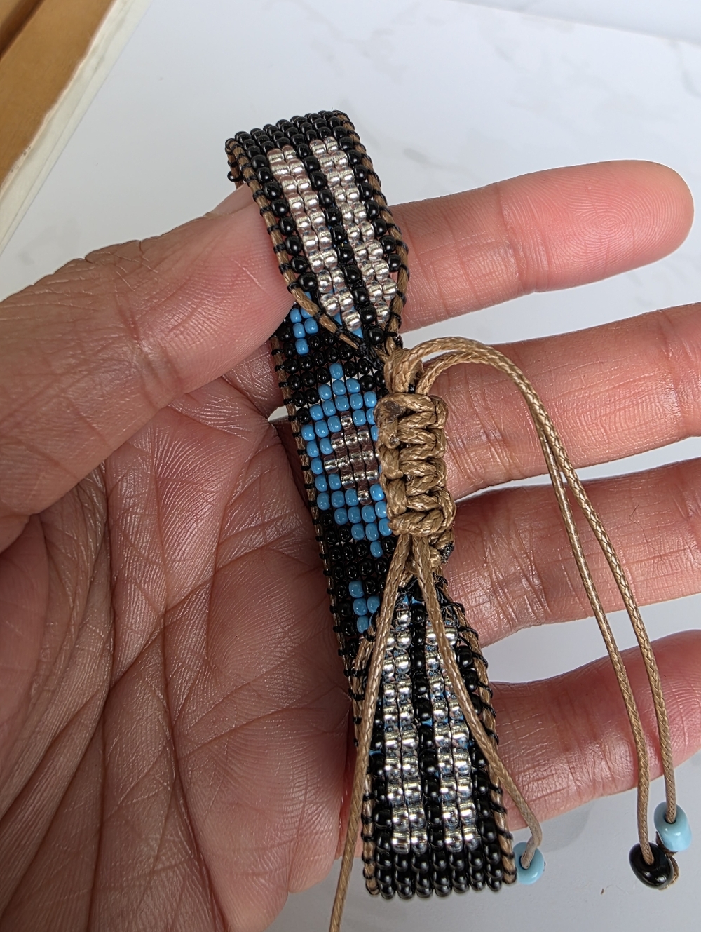 Handmade Miyuki Boho Bracelet Beaded Bohome Western Tribal Ethnic Y2K Jewelry - Picture 4 of 4